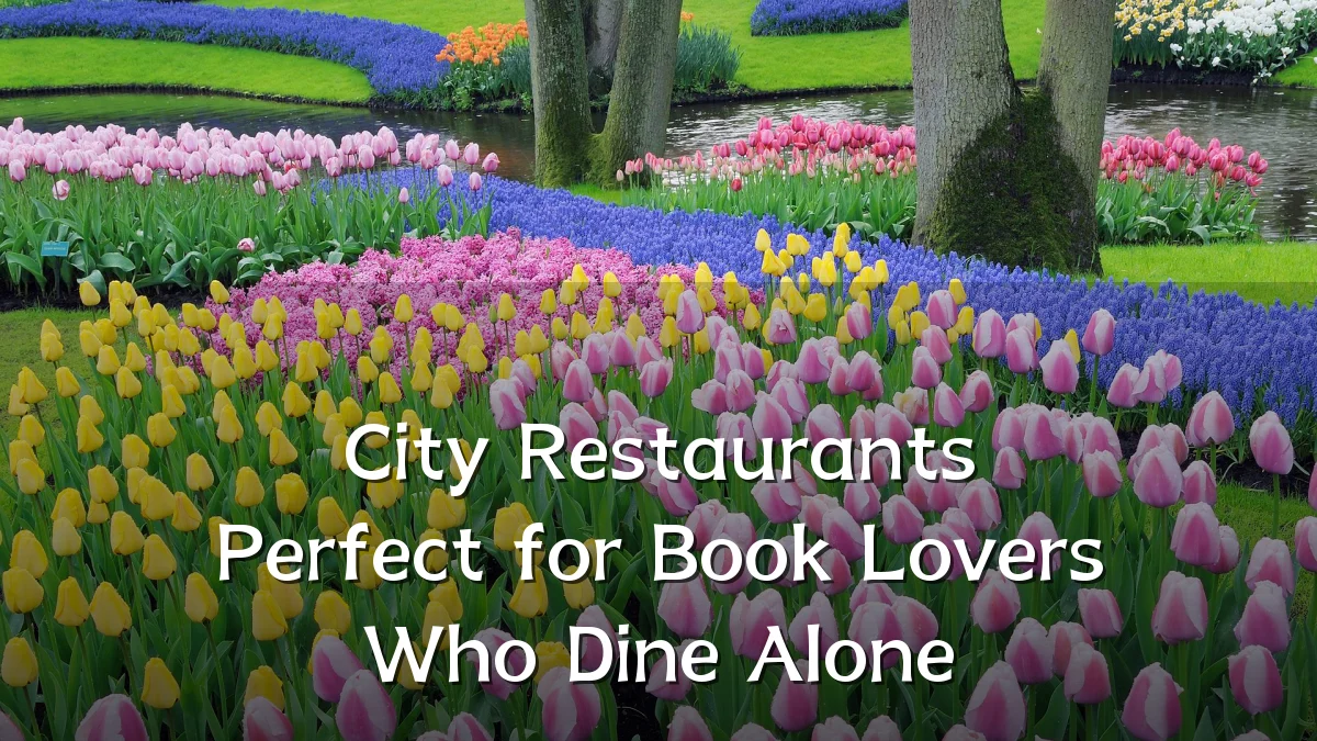 City Restaurants Perfect for Book Lovers Who Dine Alone
