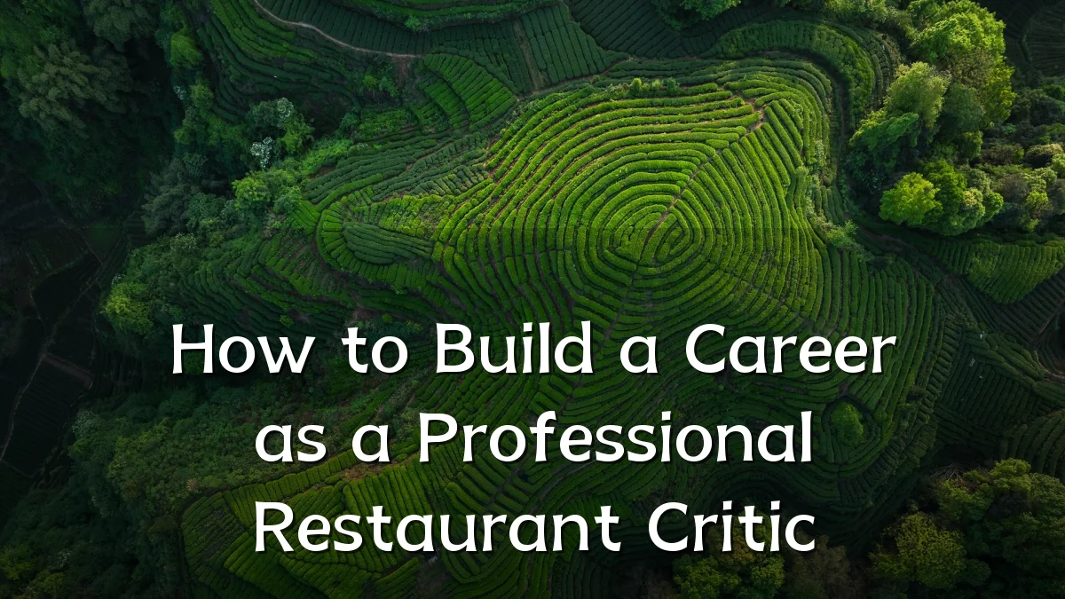 How to Build a Career as a Professional Restaurant Critic