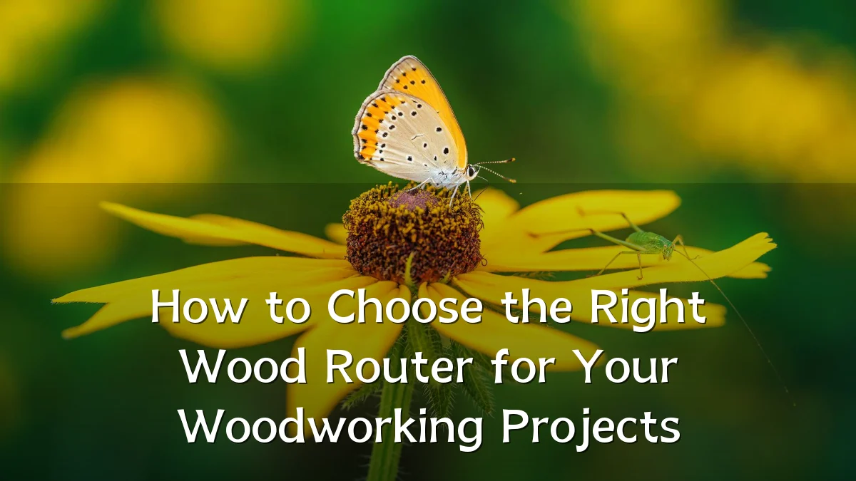 How to Choose the Right Wood Router for Your Woodworking Projects