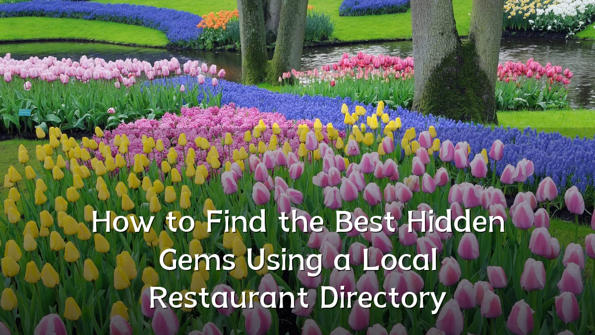How to Find the Best Hidden Gems Using a Local Restaurant Directory
