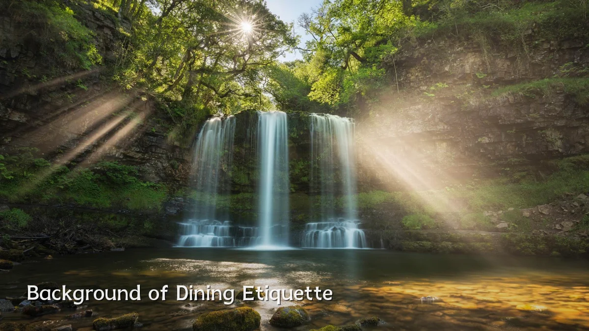 Background of Dining Etiquette