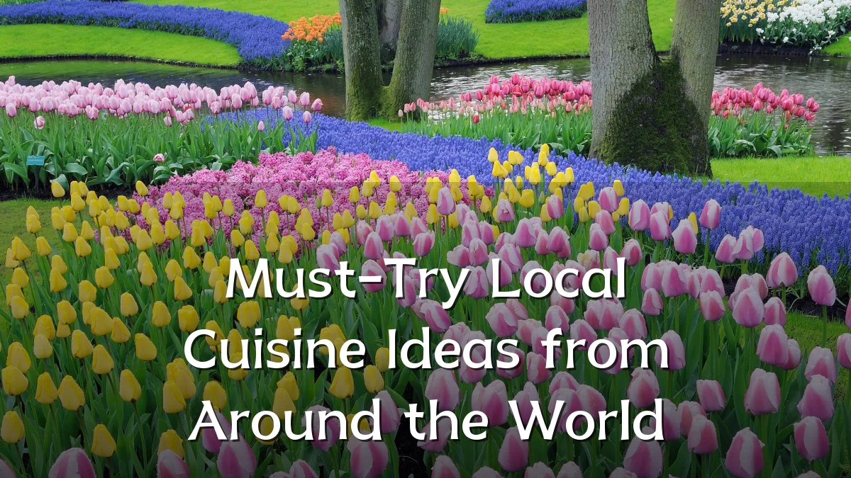 Must-Try Local Cuisine Ideas from Around the World