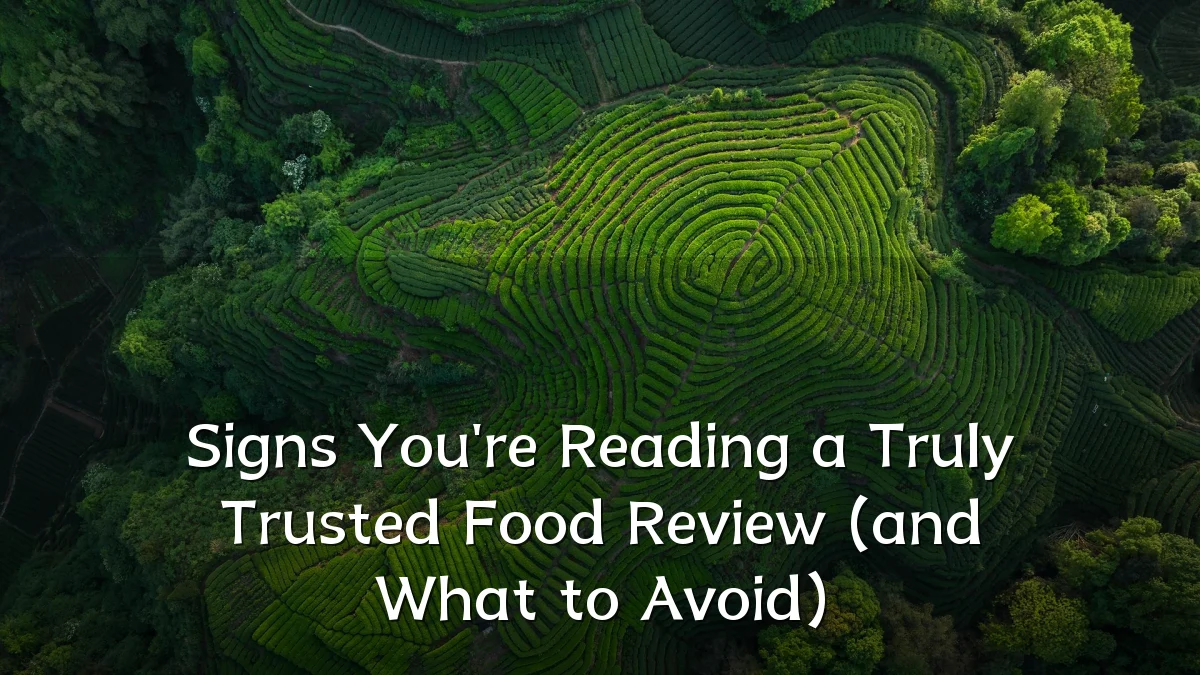 Signs You're Reading a Truly Trusted Food Review (and What to Avoid)