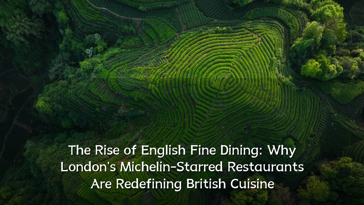 The Rise of English Fine Dining: Why London's Michelin-Starred Restaurants Are Redefining British Cuisine