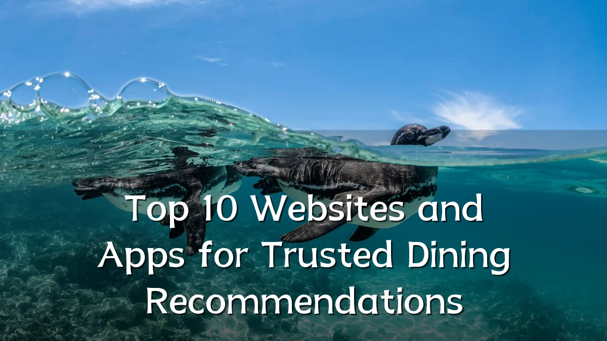Top 10 Websites and Apps for Trusted Dining Recommendations