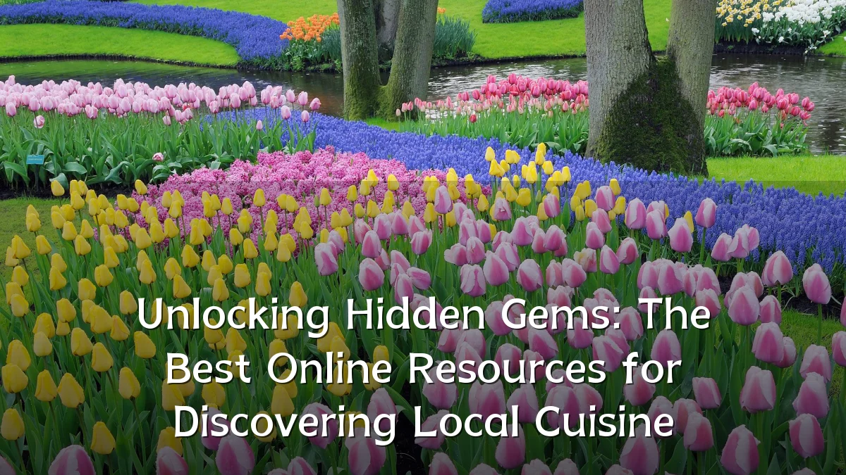 Unlocking Hidden Gems: The Best Online Resources for Discovering Local Cuisine