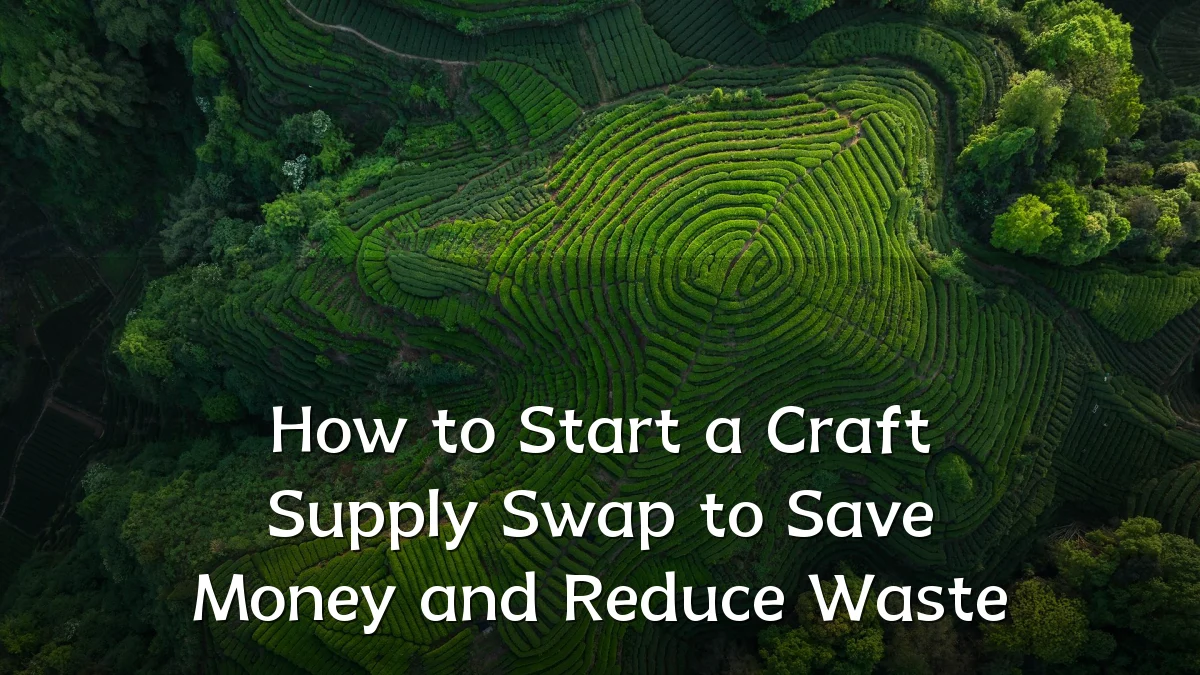 How to Start a Craft Supply Swap to Save Money and Reduce Waste