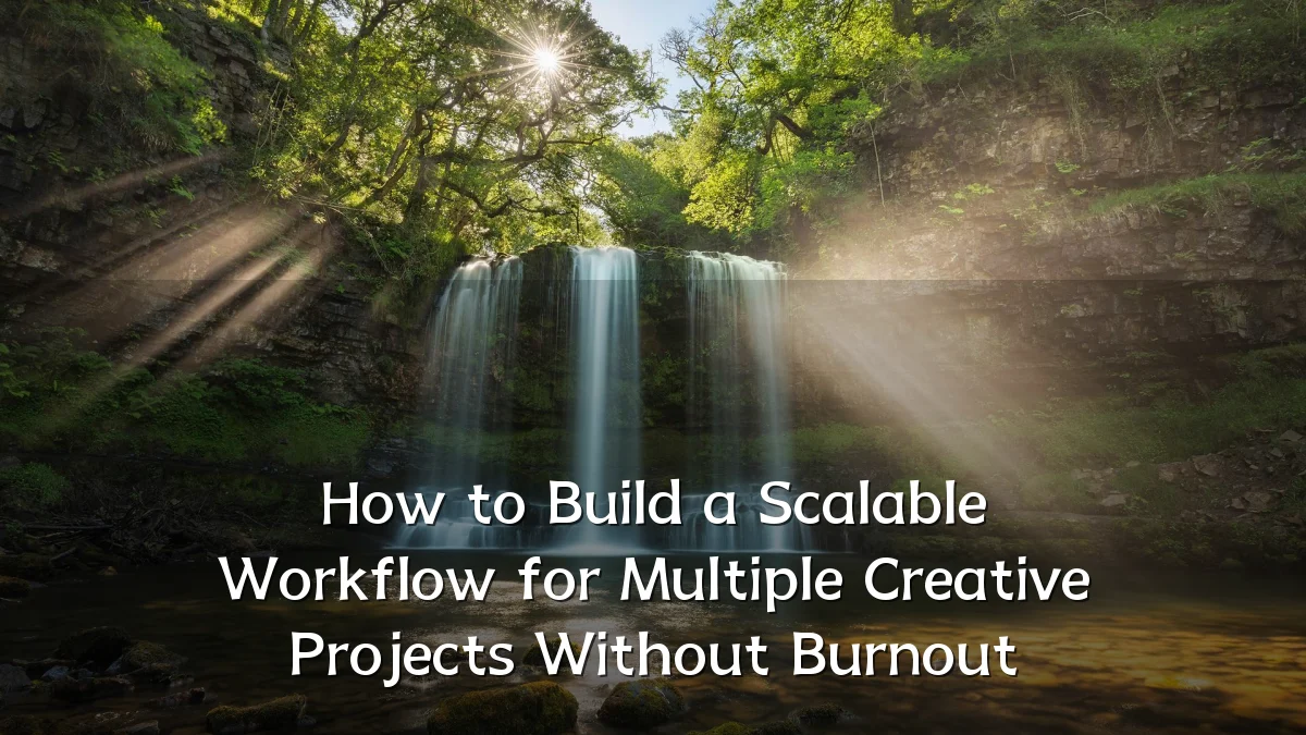 How to Build a Scalable Workflow for Multiple Creative Projects Without Burnout
